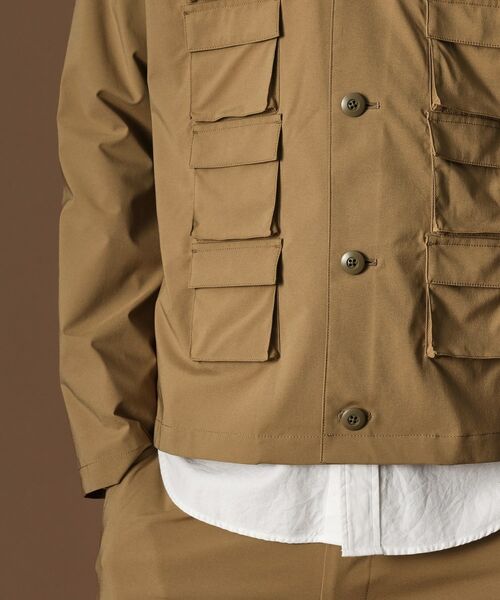 TAKEO KIKUCHI / タケオキクチ レザーブルゾン・ジャケット | エリナシカバーオール | 詳細8