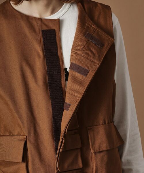 TAKEO KIKUCHI / タケオキクチ ベスト | 【Sサイズ～】多ポケットユーティリティべスト | 詳細13