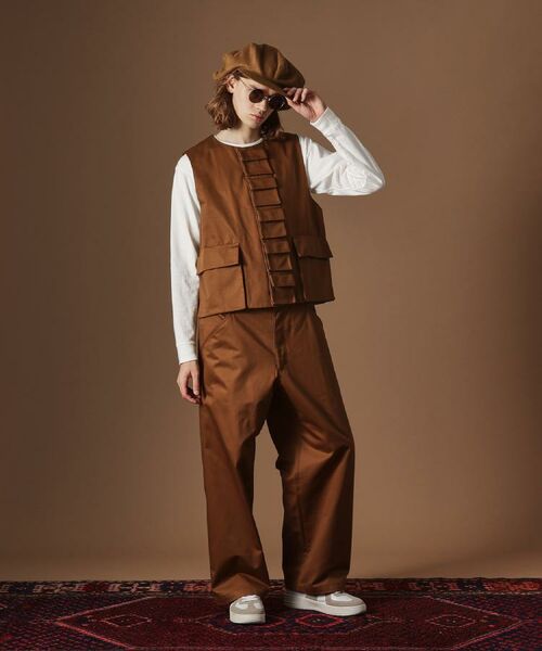 TAKEO KIKUCHI / タケオキクチ ベスト | 【Sサイズ～】多ポケットユーティリティべスト | 詳細27