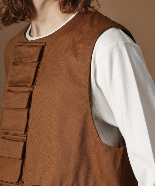 TAKEO KIKUCHI / タケオキクチ ベスト | 【Sサイズ～】多ポケットユーティリティべスト | 詳細6