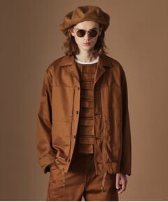 TAKEO KIKUCHI / タケオキクチ レザーブルゾン・ジャケット | 【Sサイズ～】4パッチポケットコーチジャケット