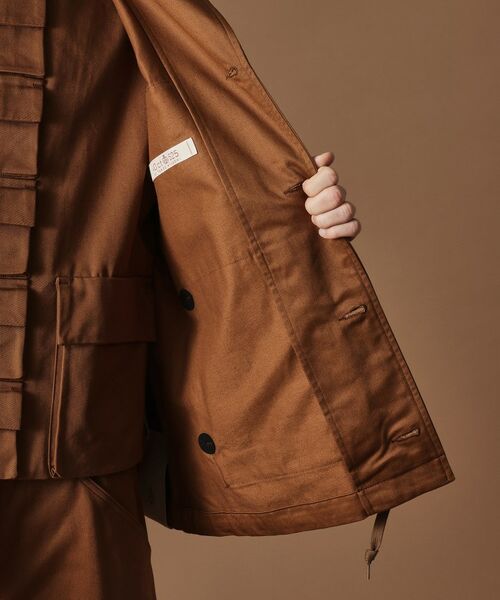 TAKEO KIKUCHI / タケオキクチ レザーブルゾン・ジャケット | 【Sサイズ～】4パッチポケットコーチジャケット | 詳細10