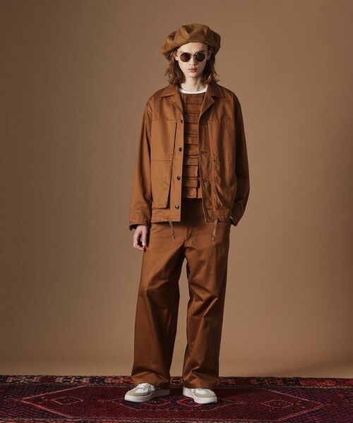 TAKEO KIKUCHI / タケオキクチ レザーブルゾン・ジャケット | 【Sサイズ～】4パッチポケットコーチジャケット | 詳細11