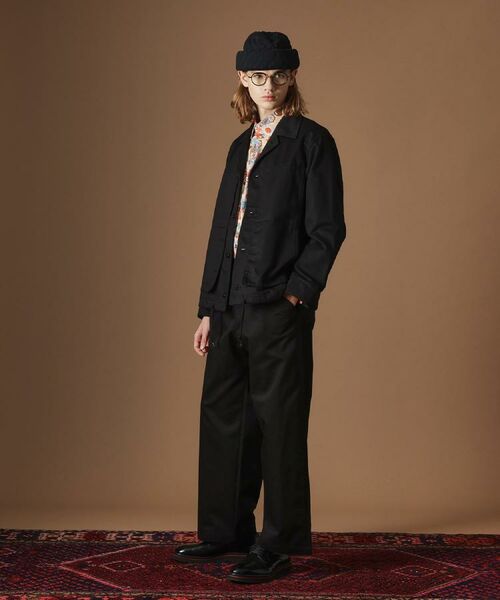 TAKEO KIKUCHI / タケオキクチ レザーブルゾン・ジャケット | 【Sサイズ～】4パッチポケットコーチジャケット | 詳細15