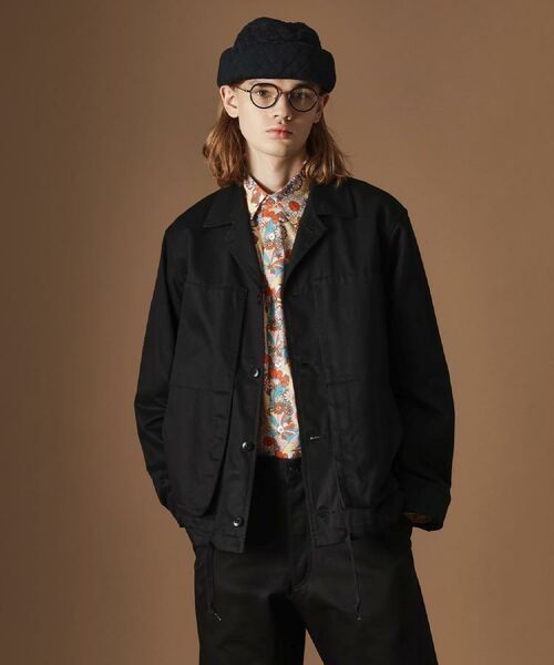 TAKEO KIKUCHI / タケオキクチ レザーブルゾン・ジャケット | 【Sサイズ～】4パッチポケットコーチジャケット | 詳細17