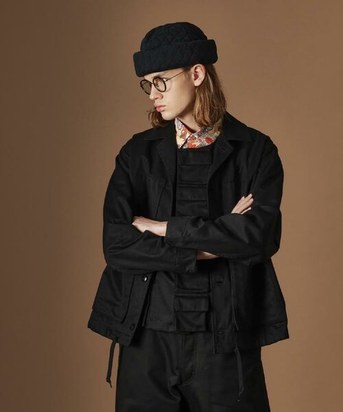 TAKEO KIKUCHI / タケオキクチ レザーブルゾン・ジャケット | 【Sサイズ～】4パッチポケットコーチジャケット | 詳細22