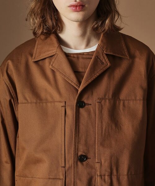 TAKEO KIKUCHI / タケオキクチ レザーブルゾン・ジャケット | 【Sサイズ～】4パッチポケットコーチジャケット | 詳細4