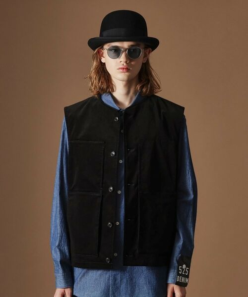TAKEO KIKUCHI / タケオキクチ ベスト | 【Sサイズ~】コーデュロイ4パッチポケットヴェスト | 詳細14