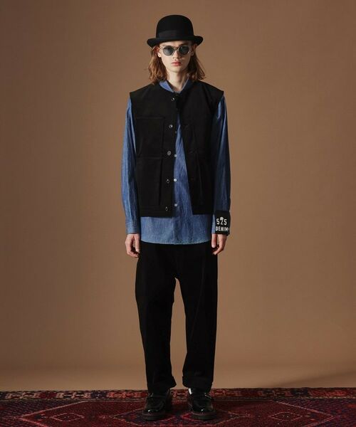 TAKEO KIKUCHI / タケオキクチ ベスト | 【Sサイズ~】コーデュロイ4パッチポケットヴェスト | 詳細16