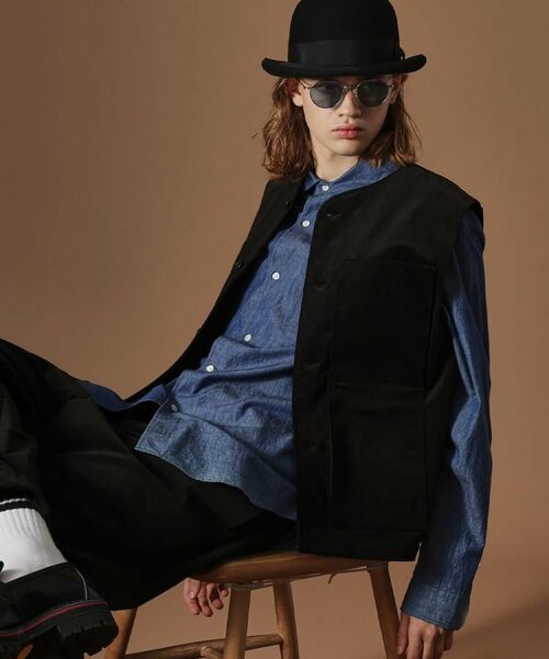 TAKEO KIKUCHI / タケオキクチ ベスト | 【Sサイズ~】コーデュロイ4パッチポケットヴェスト | 詳細25