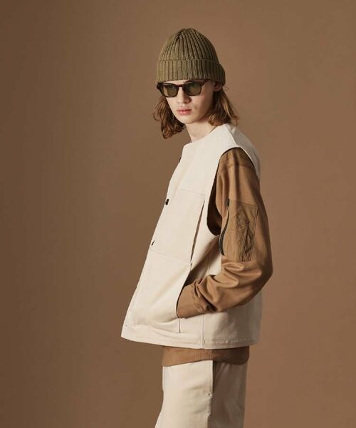 TAKEO KIKUCHI / タケオキクチ ベスト | 【Sサイズ~】コーデュロイ4パッチポケットヴェスト | 詳細29