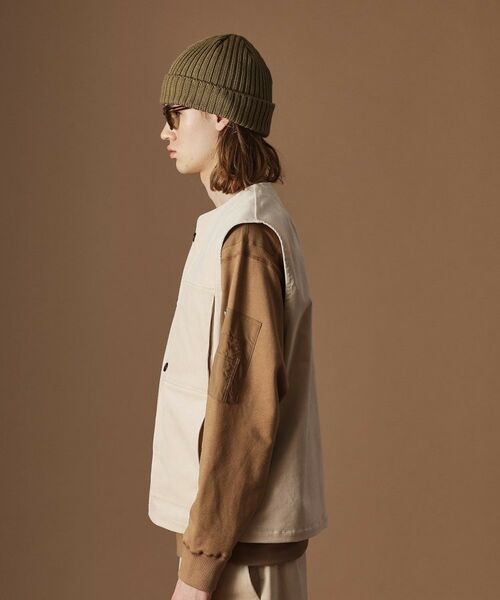 TAKEO KIKUCHI / タケオキクチ ベスト | 【Sサイズ~】コーデュロイ4パッチポケットヴェスト | 詳細3