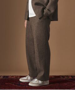 TAKEO KIKUCHI / タケオキクチ パンツ | 【Sサイズ～】ウール混ワッフルスラックス