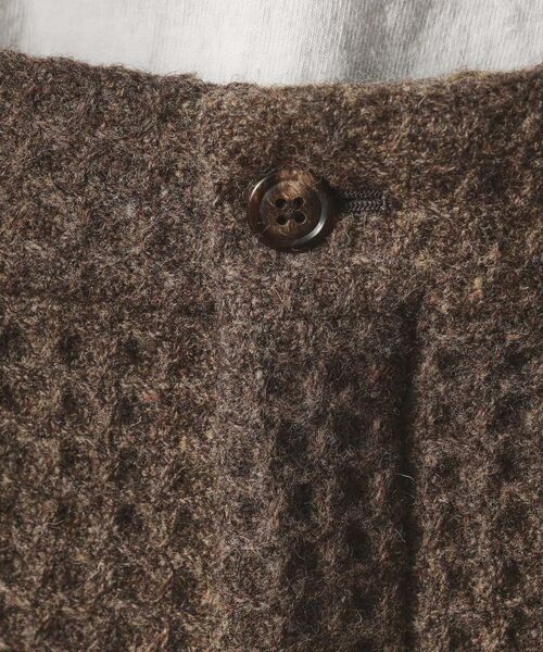 TAKEO KIKUCHI / タケオキクチ パンツ | 【Sサイズ～】ウール混ワッフルスラックス | 詳細8