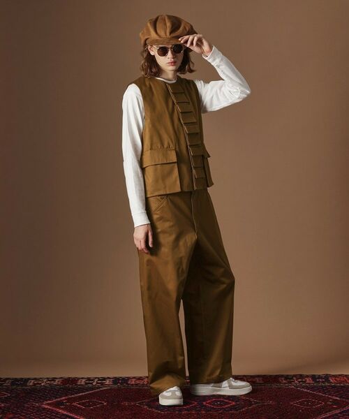 TAKEO KIKUCHI / タケオキクチ パンツ | 【Sサイズ～】カツラギストレートパンツ | 詳細15