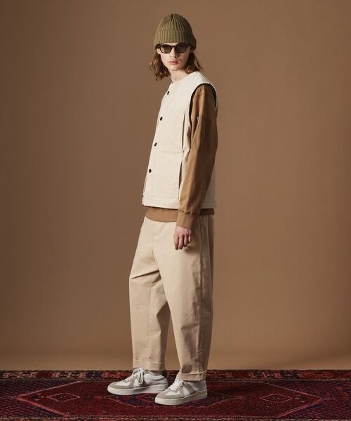 TAKEO KIKUCHI / タケオキクチ ショート・ハーフ・半端丈パンツ | 【Sサイズ~】コーデュロイペグトップパンツ | 詳細11