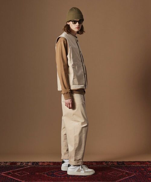 TAKEO KIKUCHI / タケオキクチ ショート・ハーフ・半端丈パンツ | 【Sサイズ~】コーデュロイペグトップパンツ | 詳細12
