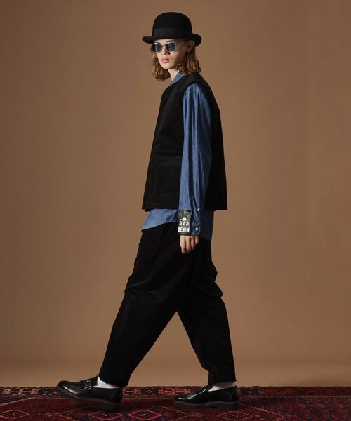 TAKEO KIKUCHI / タケオキクチ ショート・ハーフ・半端丈パンツ | 【Sサイズ~】コーデュロイペグトップパンツ | 詳細16