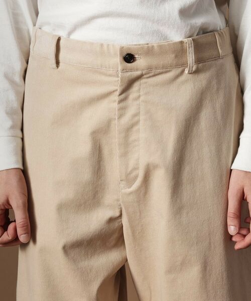 TAKEO KIKUCHI / タケオキクチ ショート・ハーフ・半端丈パンツ | 【Sサイズ~】コーデュロイペグトップパンツ | 詳細5