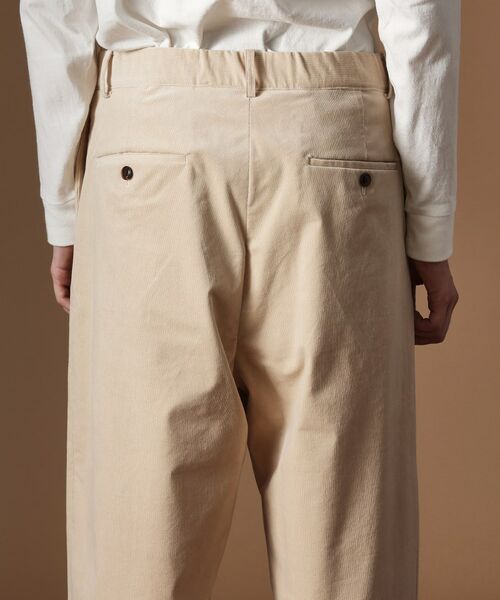 TAKEO KIKUCHI / タケオキクチ ショート・ハーフ・半端丈パンツ | 【Sサイズ~】コーデュロイペグトップパンツ | 詳細6