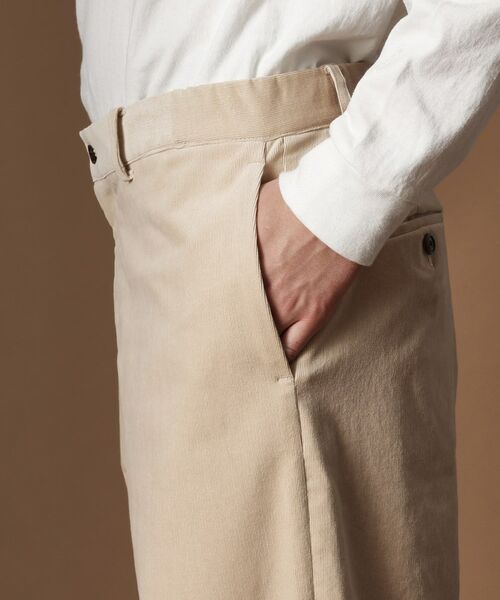 TAKEO KIKUCHI / タケオキクチ ショート・ハーフ・半端丈パンツ | 【Sサイズ~】コーデュロイペグトップパンツ | 詳細7