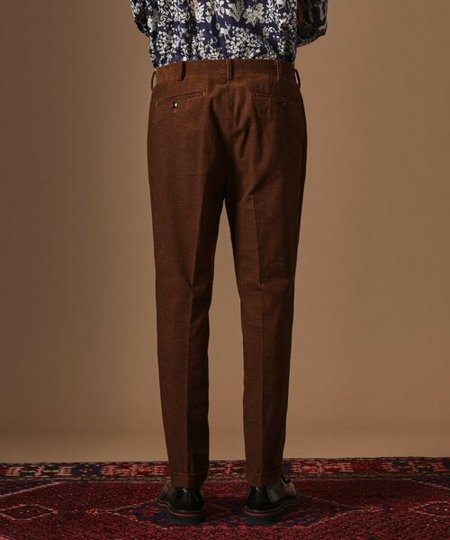 TAKEO KIKUCHI / タケオキクチ パンツ | 【Sサイズ~】ドビーキャラメルコールスラックス | 詳細3