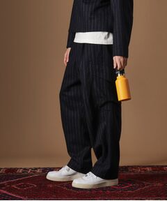 TAKEO KIKUCHI / タケオキクチ パンツ | フランネルストライプカーゴパンツ