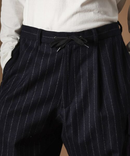 TAKEO KIKUCHI / タケオキクチ パンツ | フランネルストライプカーゴパンツ | 詳細4