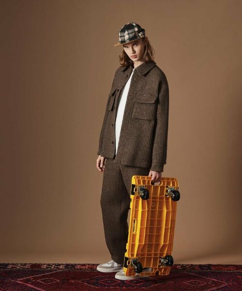 TAKEO KIKUCHI / タケオキクチ シャツ・ブラウス | ウールワッフルオーバーシャツ | 詳細20