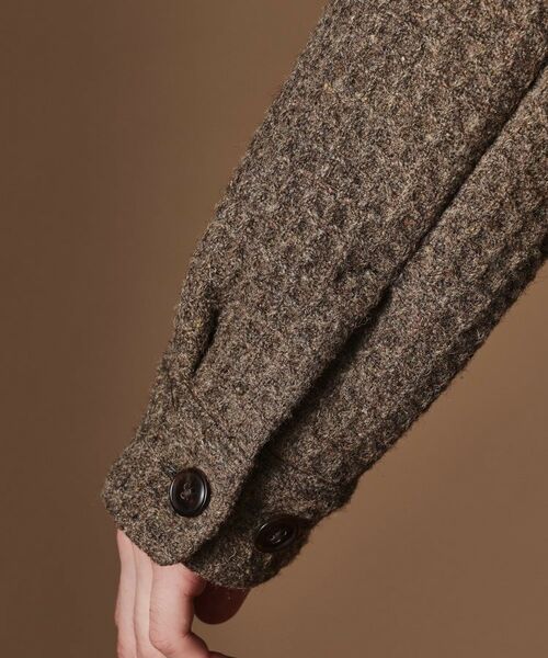 TAKEO KIKUCHI / タケオキクチ シャツ・ブラウス | ウールワッフルオーバーシャツ | 詳細7