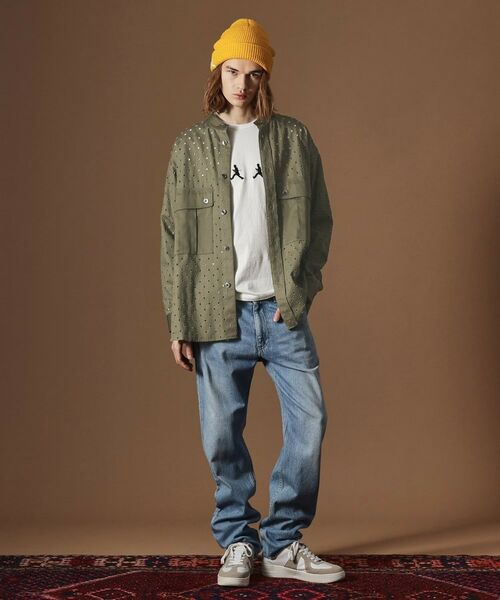 TAKEO KIKUCHI / タケオキクチ シャツ・ブラウス | ツイルオパールオーバーシャツ | 詳細16