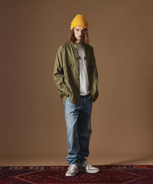 TAKEO KIKUCHI / タケオキクチ シャツ・ブラウス | ツイルオパールオーバーシャツ | 詳細18