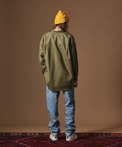 TAKEO KIKUCHI / タケオキクチ シャツ・ブラウス | ツイルオパールオーバーシャツ | 詳細20