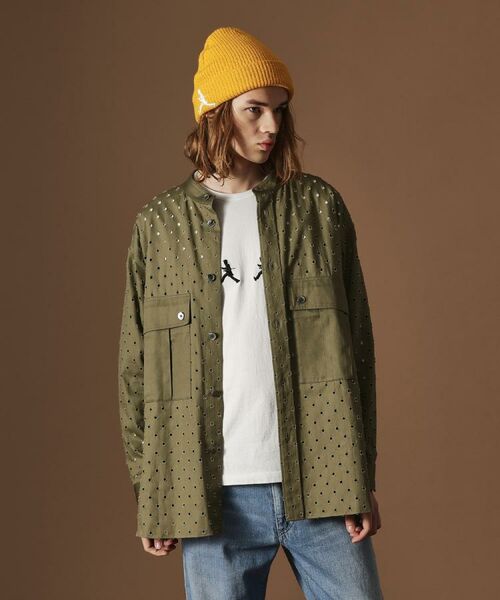 TAKEO KIKUCHI / タケオキクチ シャツ・ブラウス | ツイルオパールオーバーシャツ | 詳細21