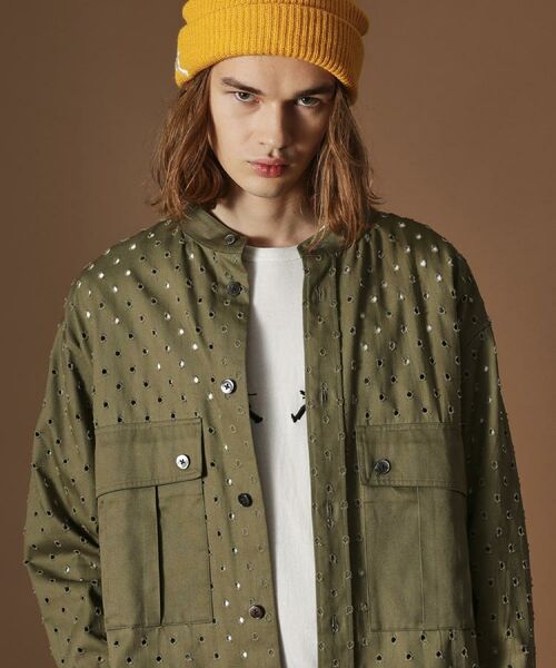 TAKEO KIKUCHI / タケオキクチ シャツ・ブラウス | ツイルオパールオーバーシャツ | 詳細22