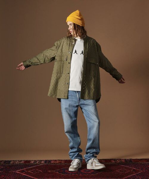 TAKEO KIKUCHI / タケオキクチ シャツ・ブラウス | ツイルオパールオーバーシャツ | 詳細24