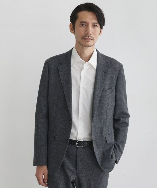 TAKEO KIKUCHI / タケオキクチ テーラードジャケット | 【Sサイズ～】尾州織 ピンヘッドムリネ ジャケット | 詳細14