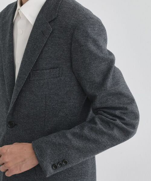 TAKEO KIKUCHI / タケオキクチ テーラードジャケット | 【Sサイズ～】尾州織 ピンヘッドムリネ ジャケット | 詳細6