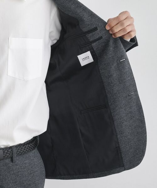 TAKEO KIKUCHI / タケオキクチ テーラードジャケット | 【Sサイズ～】尾州織 ピンヘッドムリネ ジャケット | 詳細9