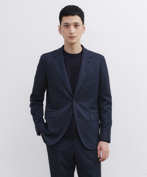 TAKEO KIKUCHI/タケオキクチ 【Sサイズ~】尾州織 ピンヘッドムリネ ジャケット ブルー(093) 02(M) TAKEO KIKUCHI/タケオキクチ 【Sサイズ~】尾州織 ピンヘッドムリネ ジャケット ブルー(093) 02(M)