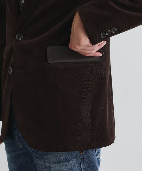TAKEO KIKUCHI / タケオキクチ テーラードジャケット | 【Sサイズ～】ストレッチコーデュロイ ジャケット | 詳細16