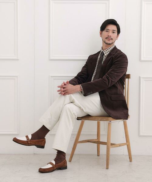 TAKEO KIKUCHI / タケオキクチ テーラードジャケット | 【Sサイズ～】ストレッチコーデュロイ ジャケット | 詳細8