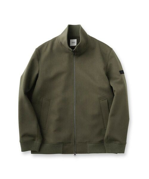 TAKEO KIKUCHI / タケオキクチ レザーブルゾン・ジャケット | 【JUST ONE LAYER】ダウンファブリック ジップアップ リブ ブルゾン | 詳細1