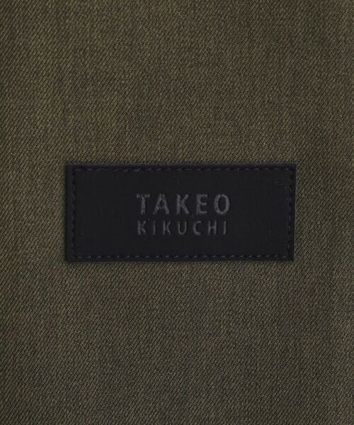 TAKEO KIKUCHI / タケオキクチ レザーブルゾン・ジャケット | 【JUST ONE LAYER】ダウンファブリック ジップアップ リブ ブルゾン | 詳細10