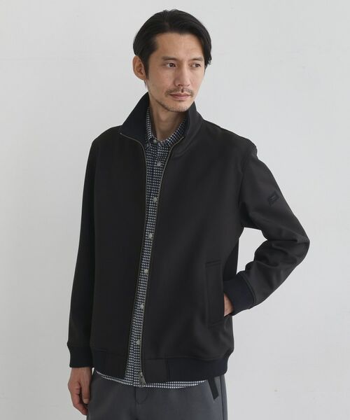 TAKEO KIKUCHI / タケオキクチ レザーブルゾン・ジャケット | 【JUST ONE LAYER】ダウンファブリック ジップアップ リブ ブルゾン | 詳細11