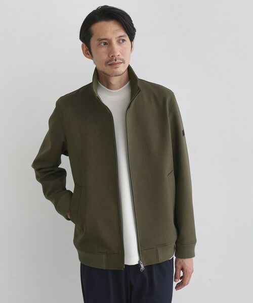 TAKEO KIKUCHI / タケオキクチ レザーブルゾン・ジャケット | 【JUST ONE LAYER】ダウンファブリック ジップアップ リブ ブルゾン | 詳細17