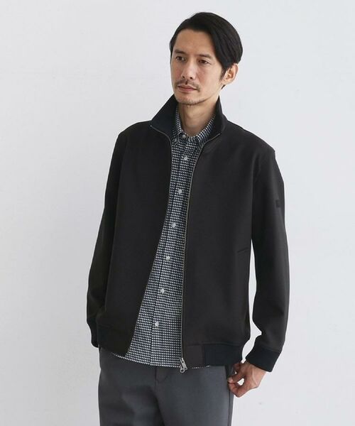 TAKEO KIKUCHI / タケオキクチ レザーブルゾン・ジャケット | 【JUST ONE LAYER】ダウンファブリック ジップアップ リブ ブルゾン | 詳細23