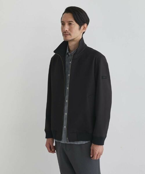 TAKEO KIKUCHI / タケオキクチ レザーブルゾン・ジャケット | 【JUST ONE LAYER】ダウンファブリック ジップアップ リブ ブルゾン | 詳細24
