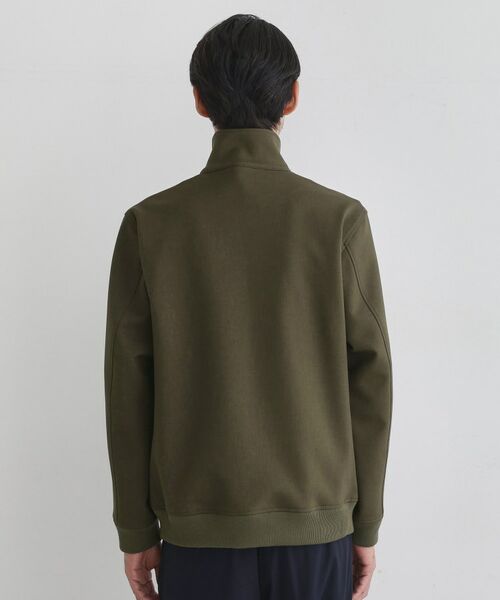 TAKEO KIKUCHI / タケオキクチ レザーブルゾン・ジャケット | 【JUST ONE LAYER】ダウンファブリック ジップアップ リブ ブルゾン | 詳細4