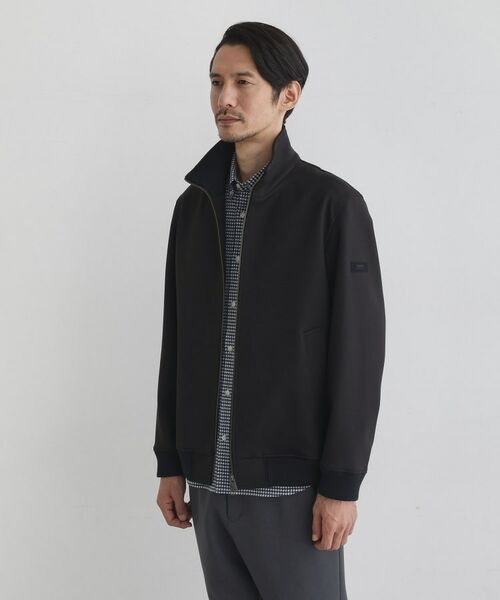TAKEO KIKUCHI/タケオキクチ 【JUST ONE LAYER】ダウンファブリック ジップアップ リブ ブルゾン ブラック(019) 02(M) TAKEO KIKUCHI/タケオキクチ 【JUST ONE LAYER】ダウンファブリック ジップアップ リブ ブルゾン ブラック(019) 02(M)
